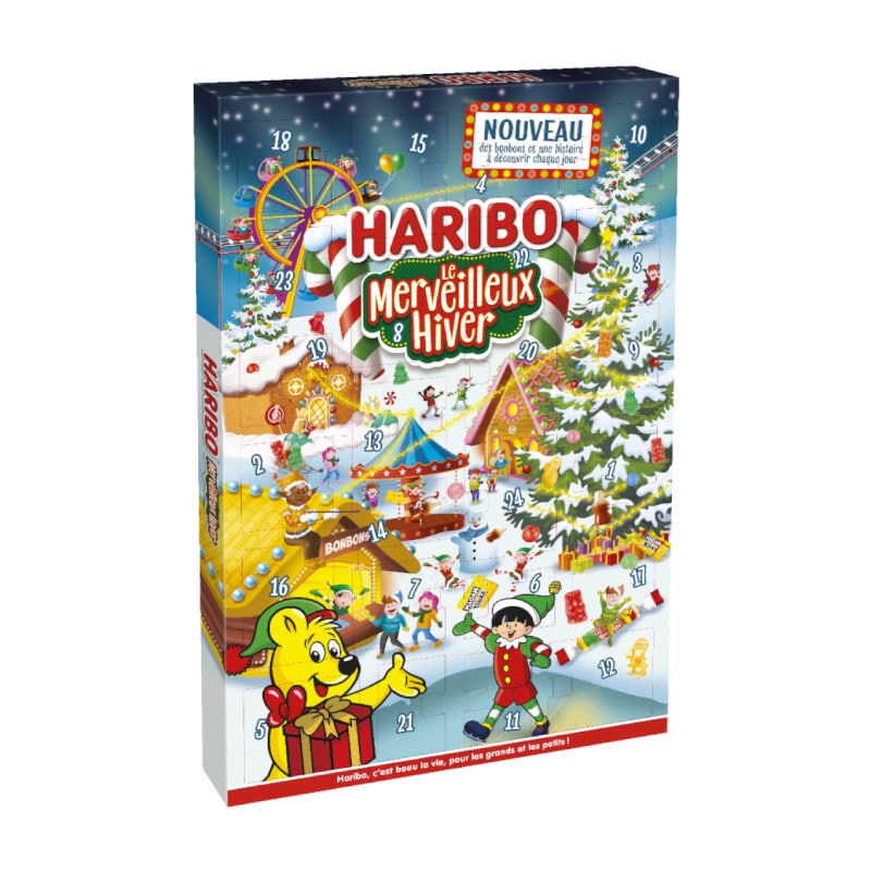 Calendrier de l'avent Haribo