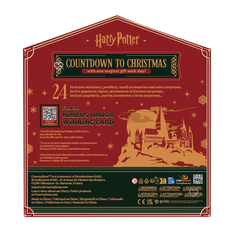 Calendrier de l'avent Harry Potter – Cinereplicas Deluxe