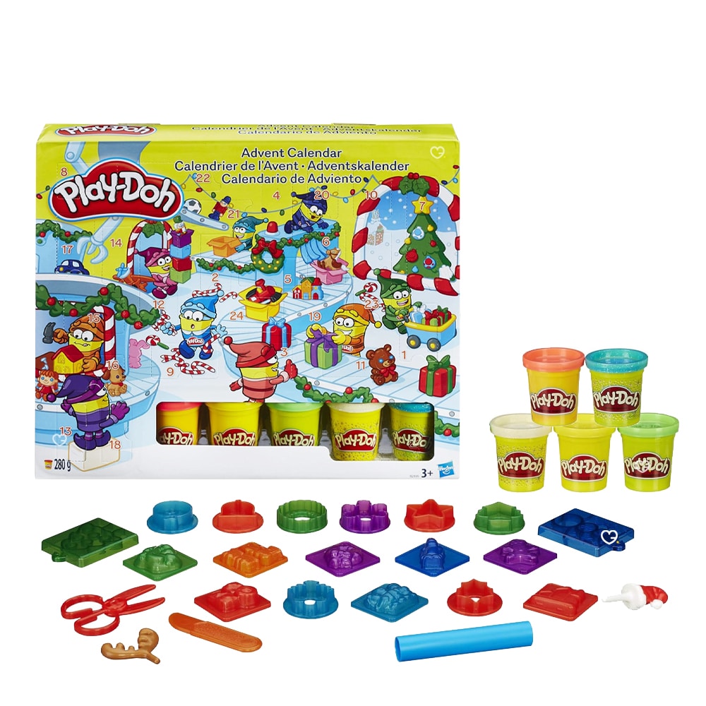 Calendrier de l'avent Play Doh