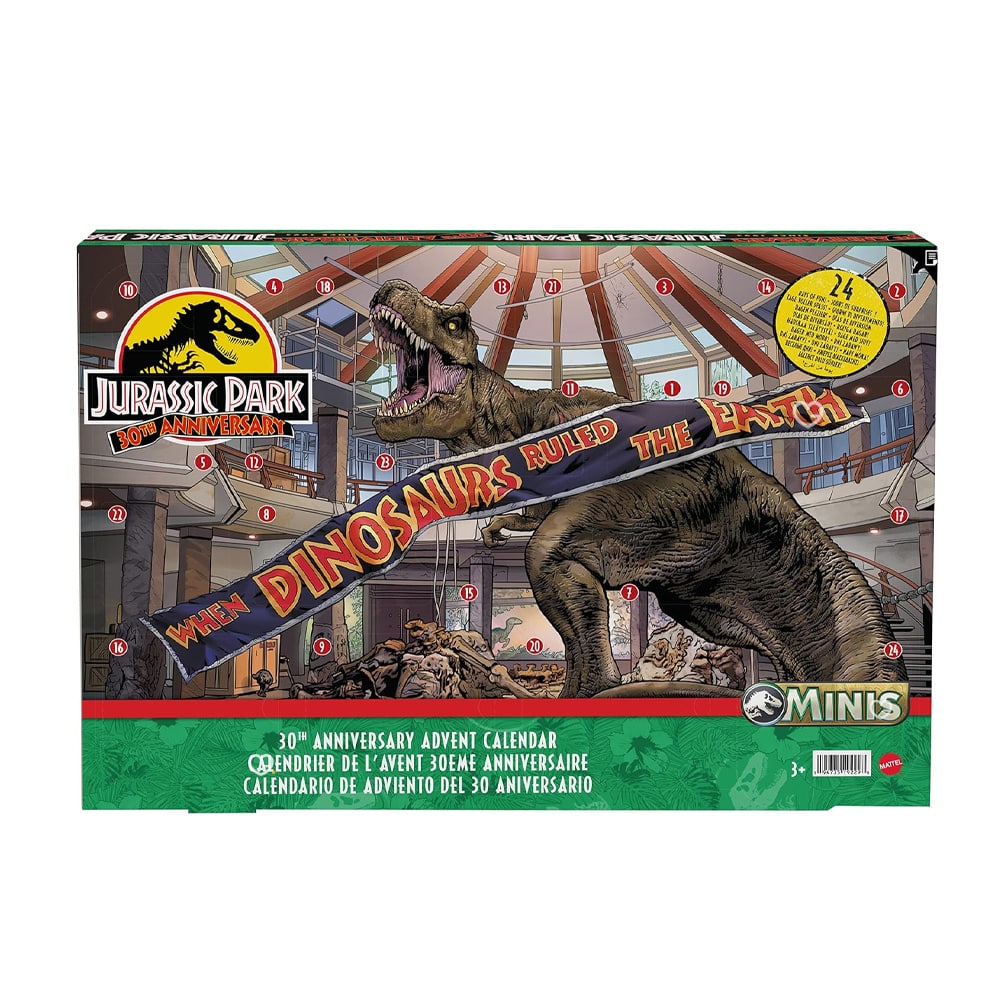 Calendrier de l'avent Jurassic Park