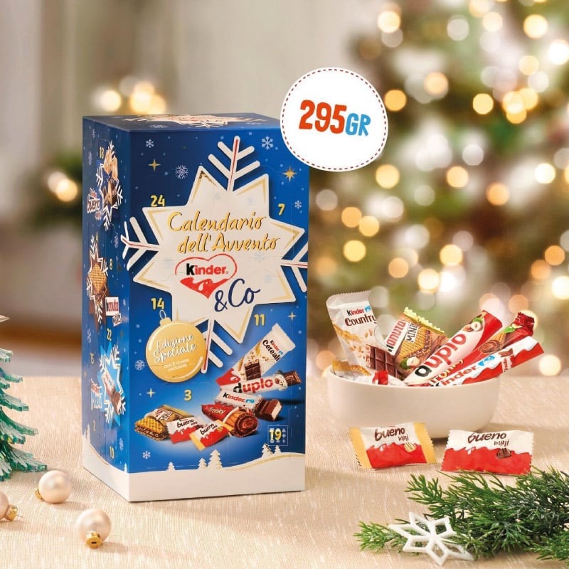 Calendrier de l'avent Kinder & Co