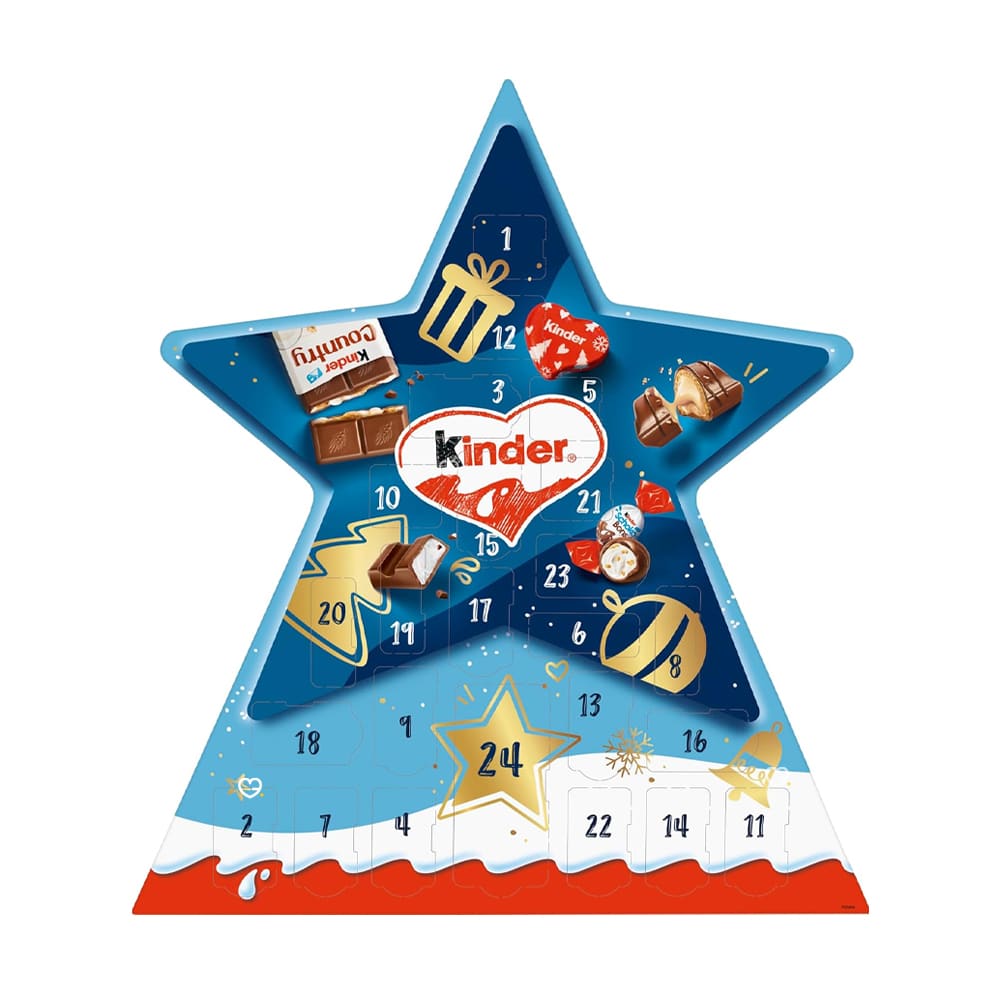 Calendrier de l'avent KINDER Étoile