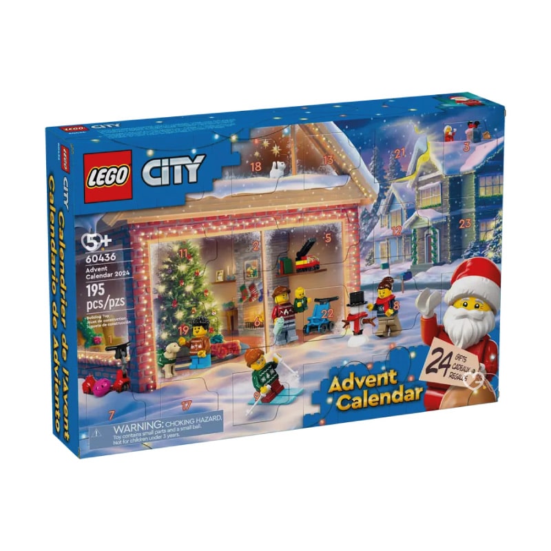 Calendrier de l'avent LEGO City (60436)