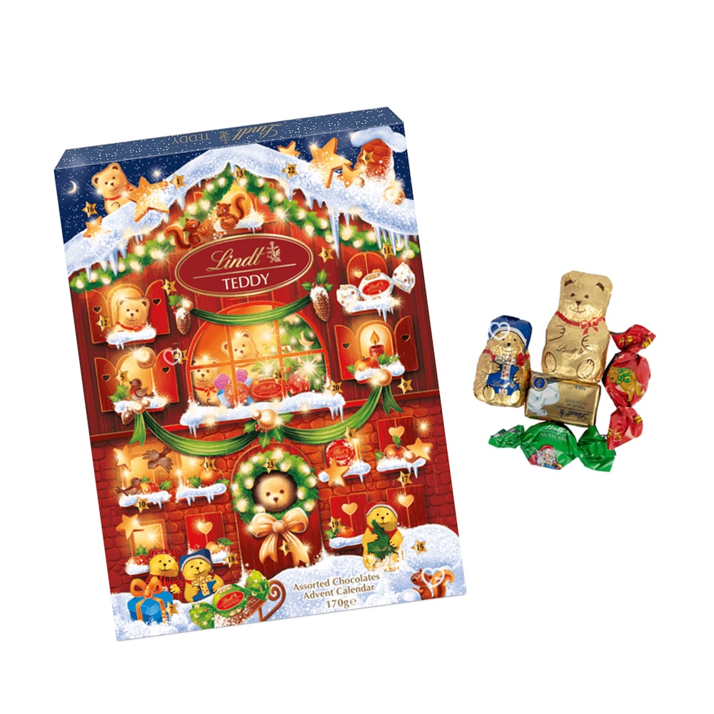 Calendrier de l'avent Lindt Ours