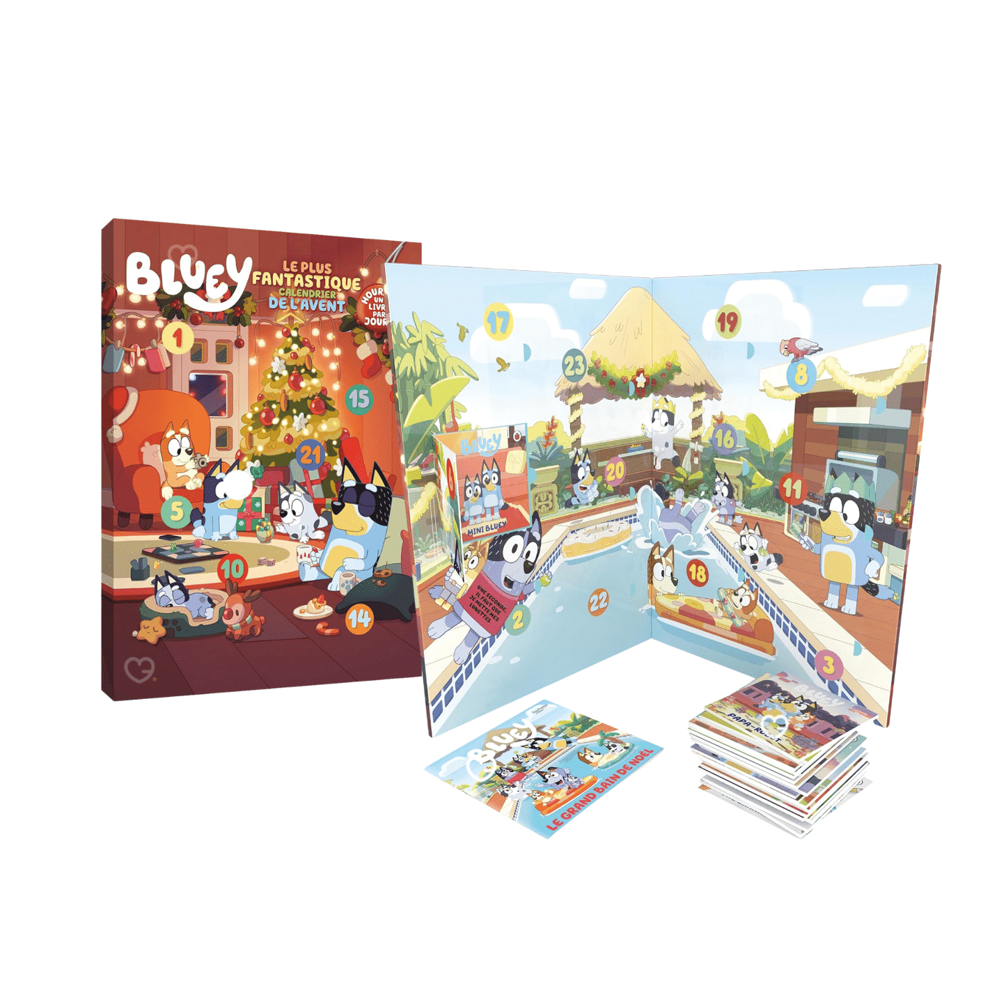 Calendrier de l'avent Bluey