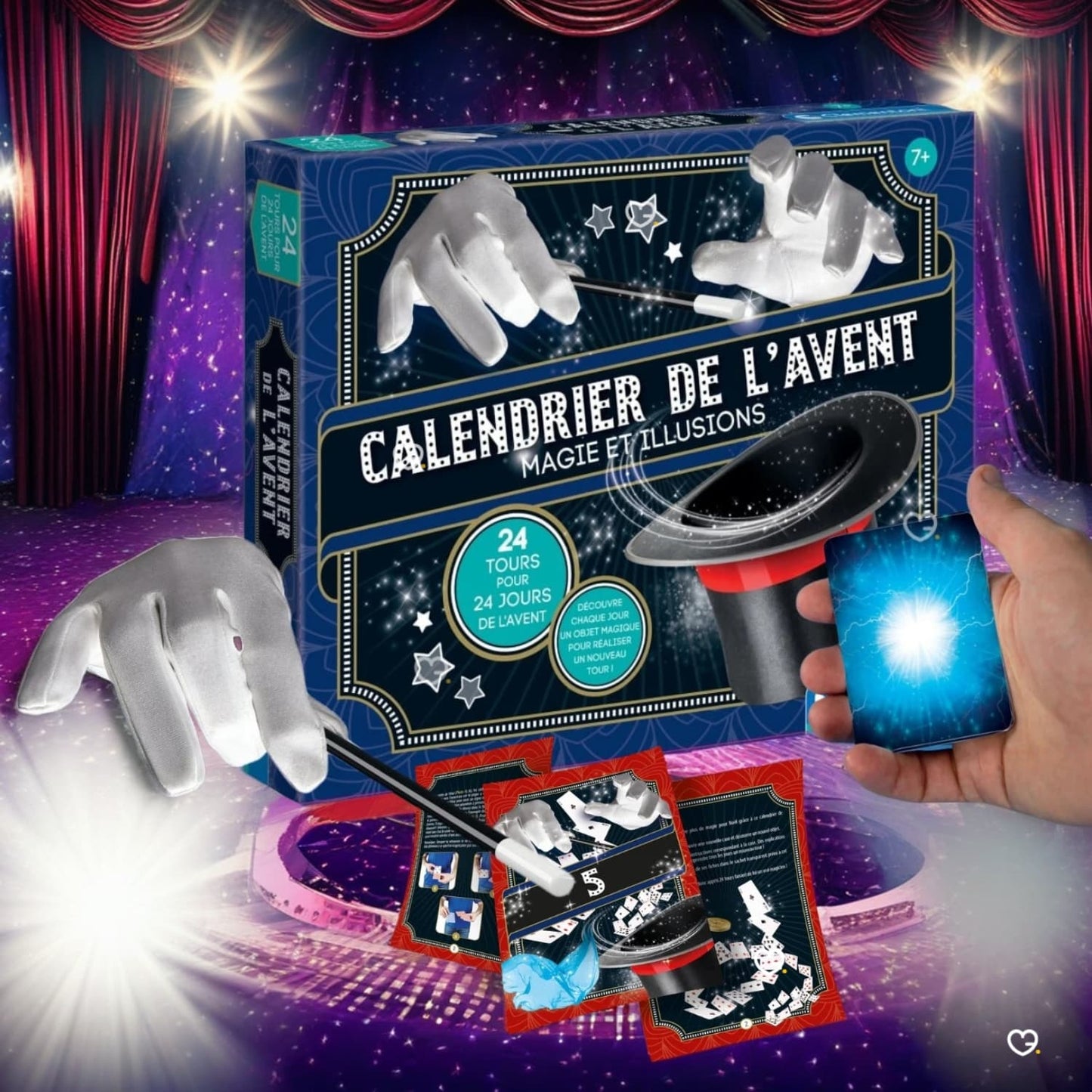 Calendrier de l'avent Magie Clementoni