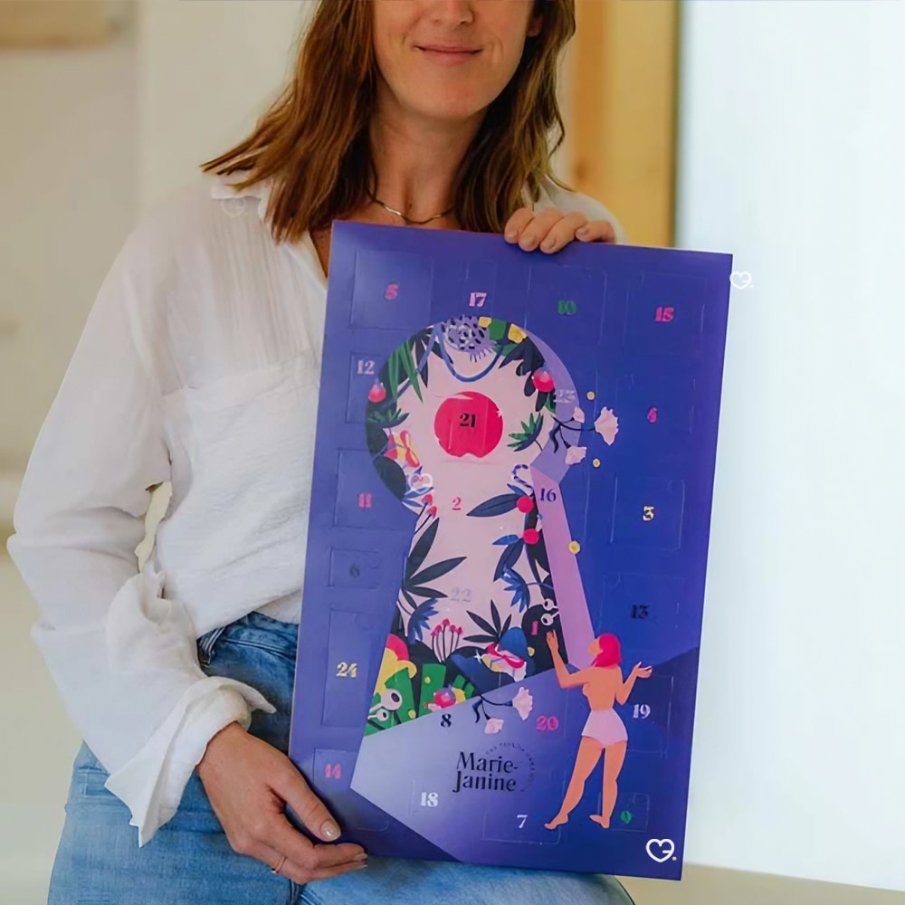 Calendrier de l'avent CBD Marie-Janine