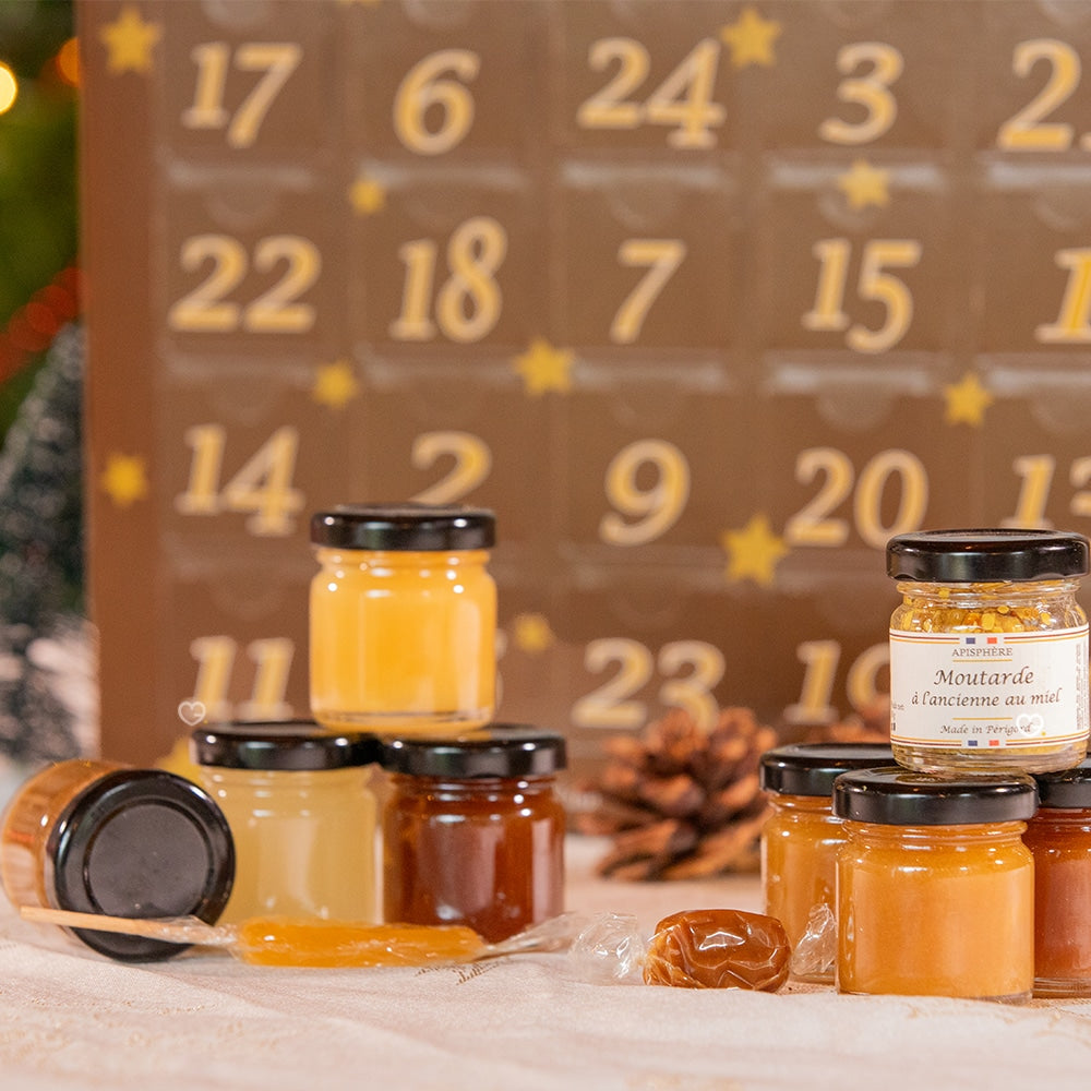 Calendrier de l'avent Miel Apisphère