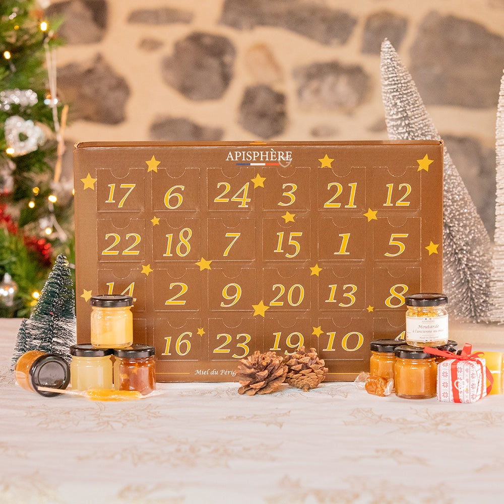 Calendrier de l'avent Miel Apisphère