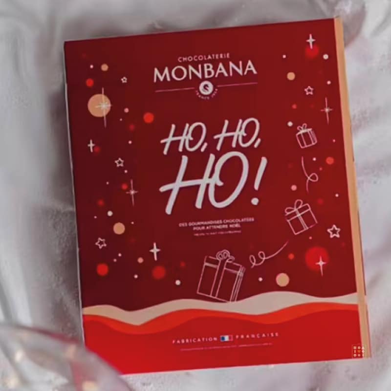 Calendrier de l'avent Monbana