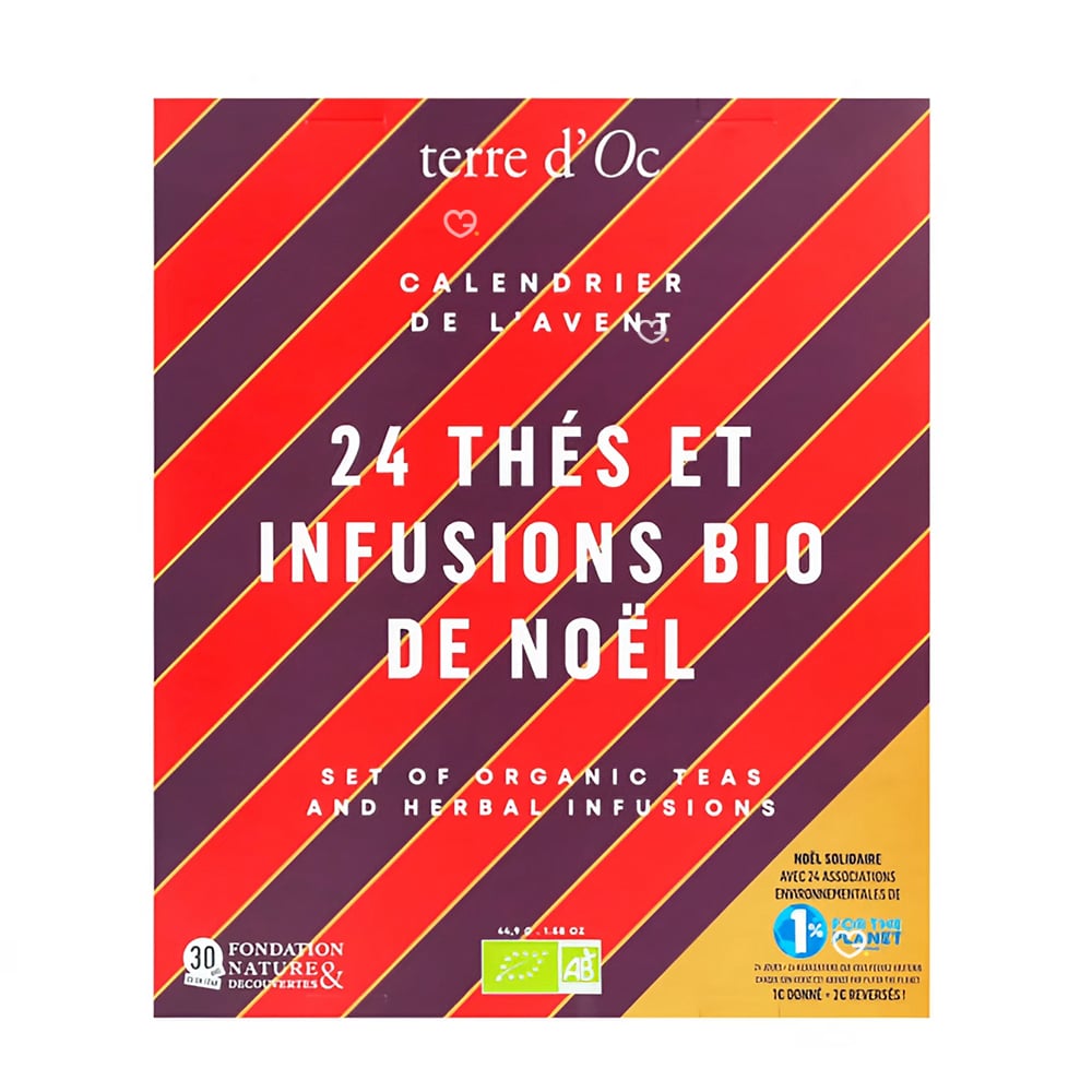 Calendrier de l'avent Thés Bio – Nature et Découvertes