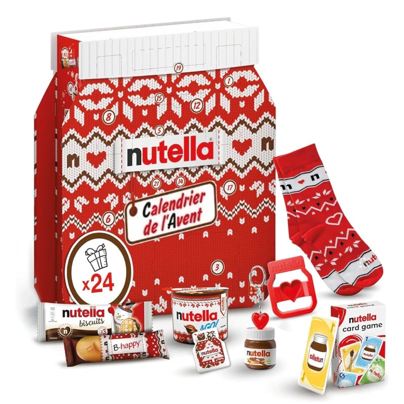 Calendrier de l'avent Nutella