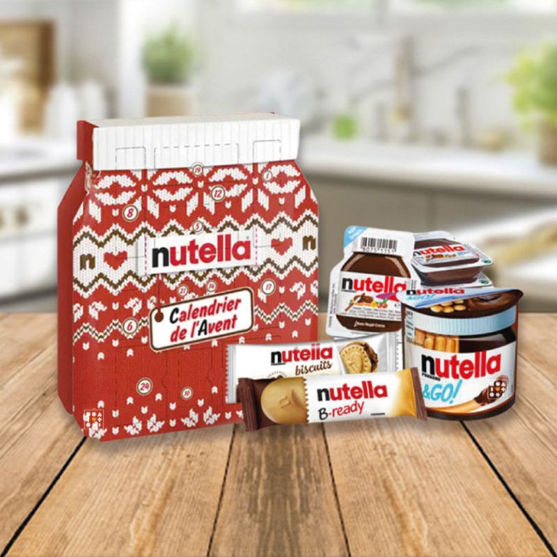 Calendrier de l'avent Nutella