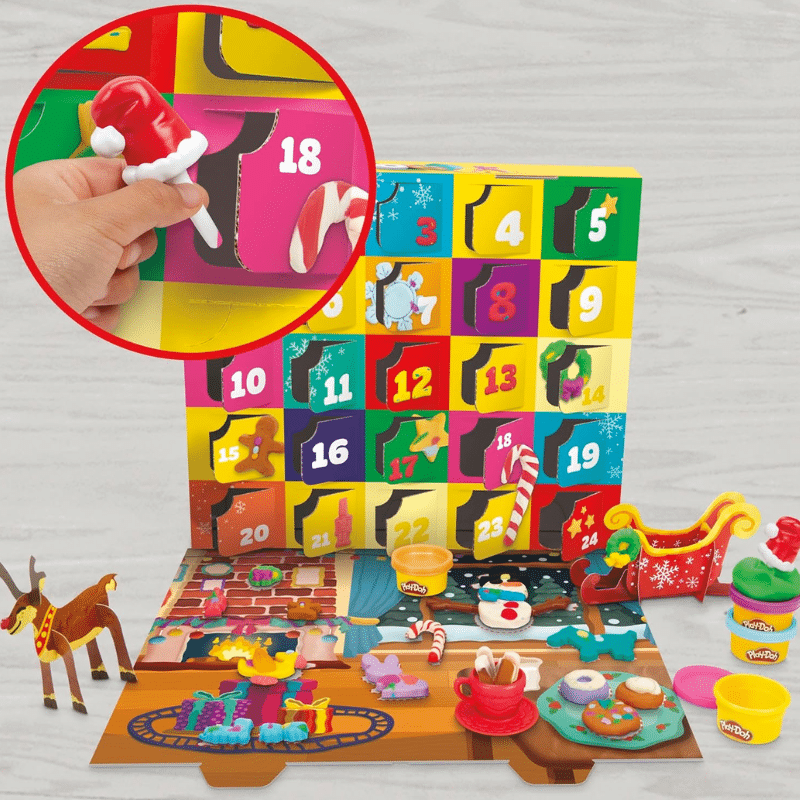 Calendrier de l'avent Play Doh