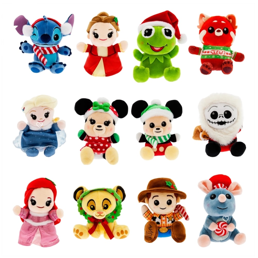 Calendrier de l'avent Disney Peluches Parks Wishables