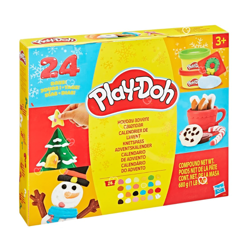 Calendrier de l'avent Play Doh