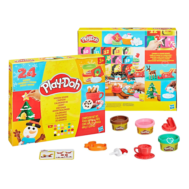 Calendrier de l'avent Play Doh