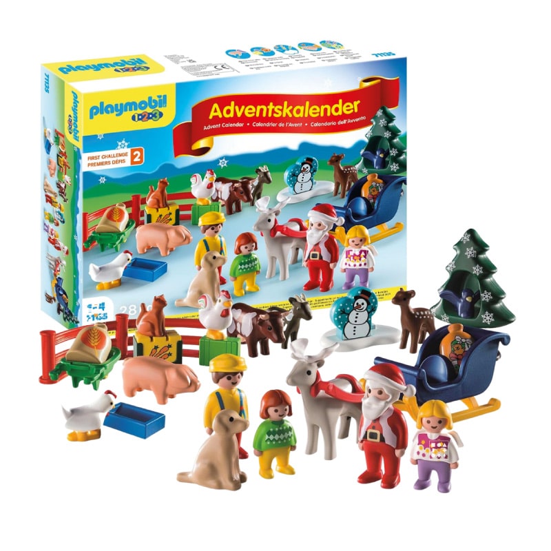 Calendrier de l'avent Playmobil 123 – Noël à la ferme
