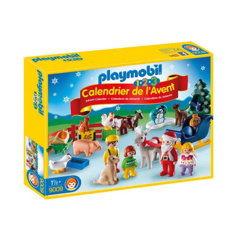 Calendrier de l'avent Playmobil 123 – Noël à la ferme