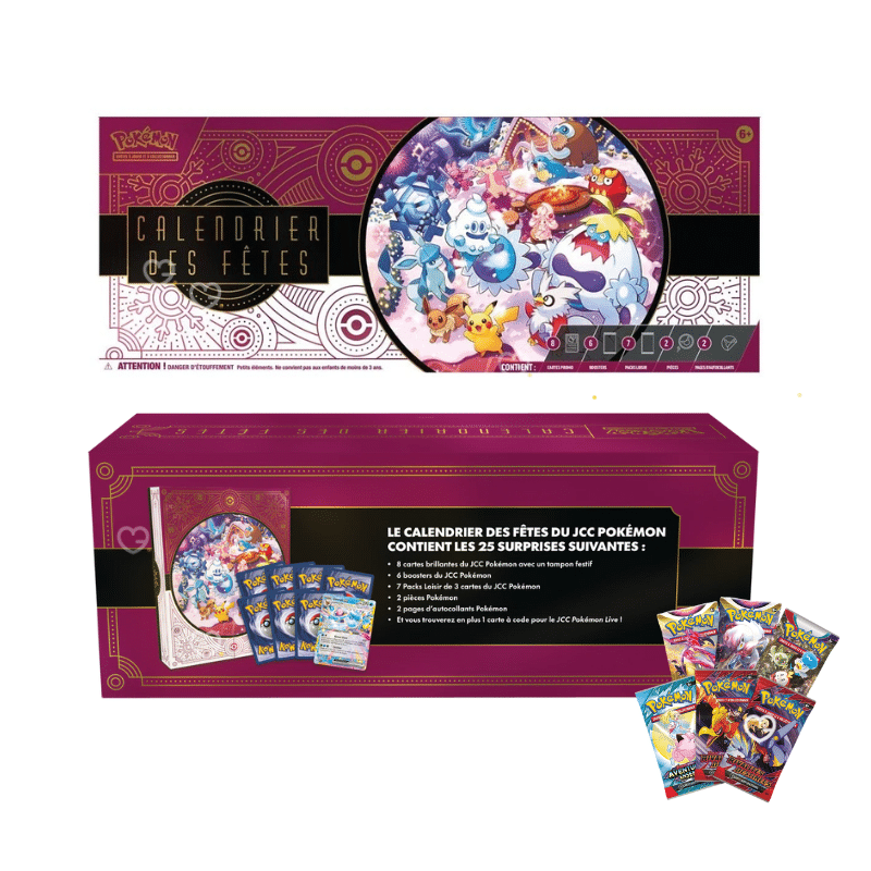 Calendrier de l'avent Pokemon TCG