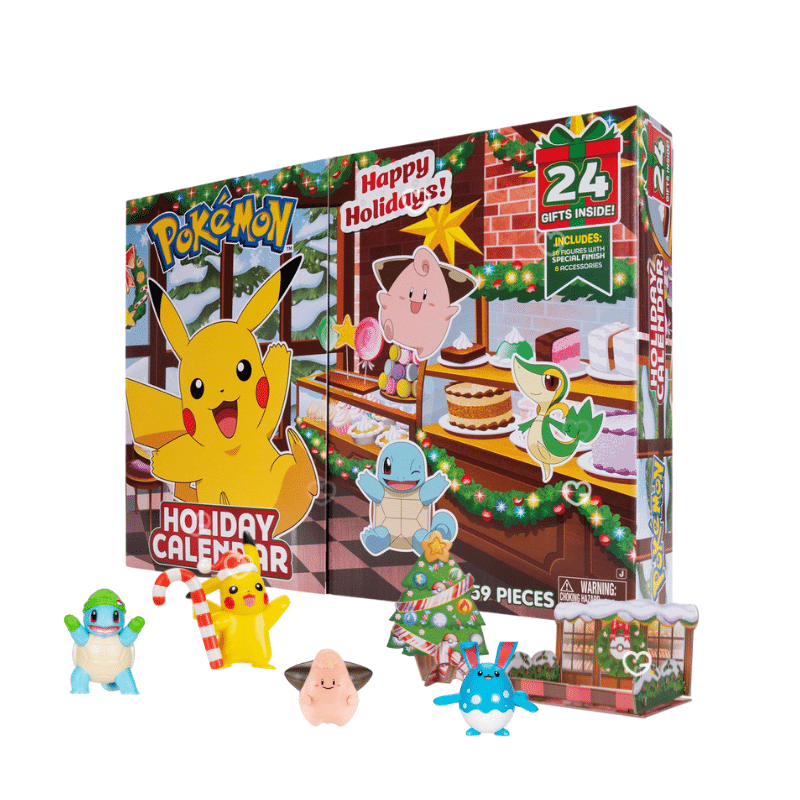 Calendrier de l'avent Pokemon Happy Holidays