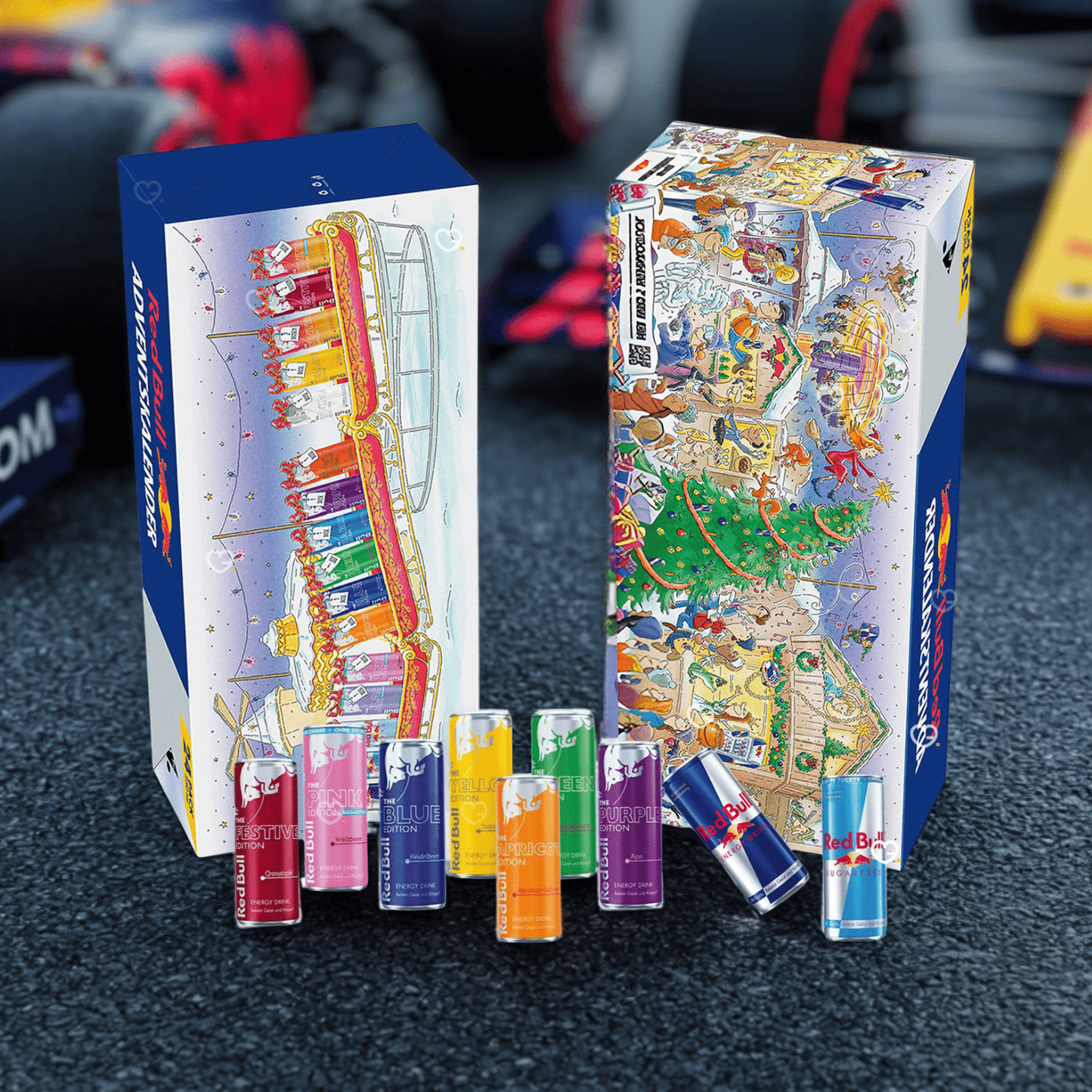 Calendrier de l'avent Red Bull