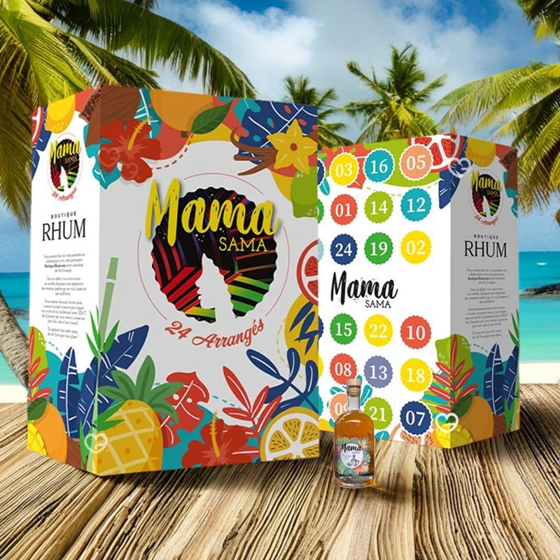Calendrier de l'avent Rhum Arrangé Mama Sama