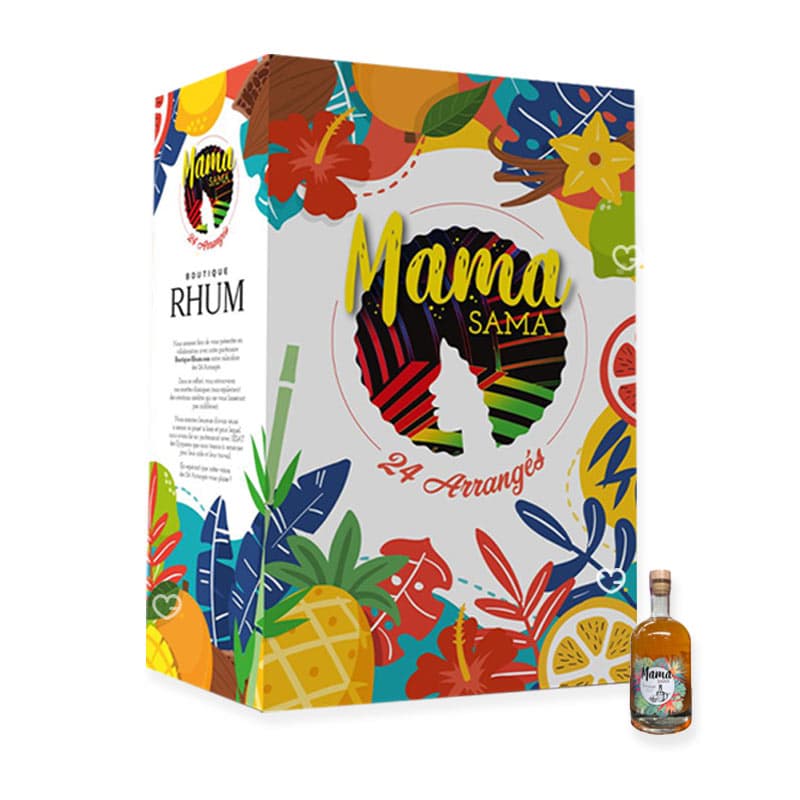 Calendrier de l'avent Rhum Arrangé Mama Sama