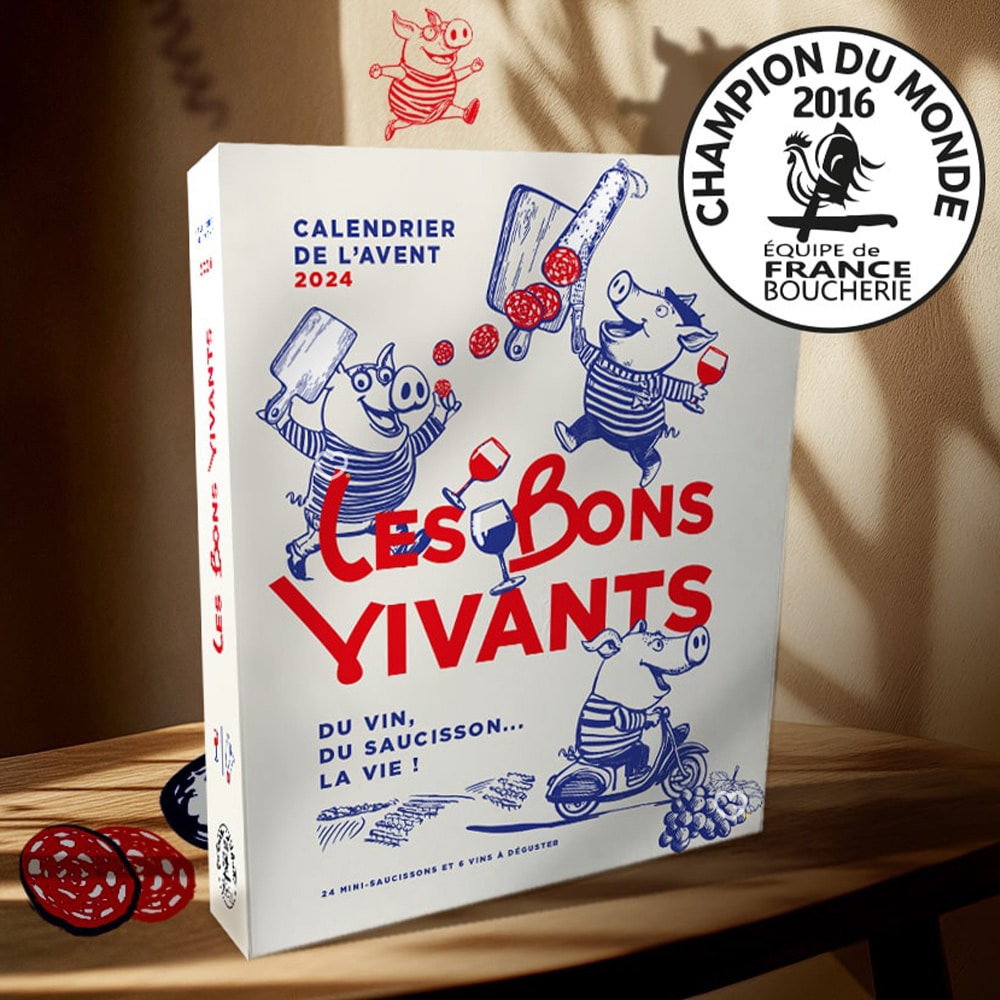 Calendrier de l'avent Les Bons Vivants
