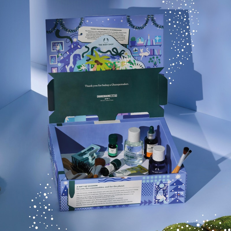 Calendrier de l'avent The Body Shop Découverte