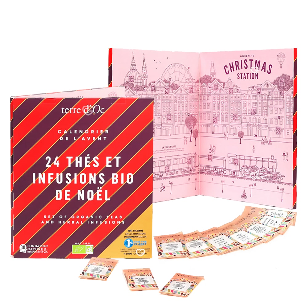 Calendrier de l'avent Thés Bio – Nature et Découvertes