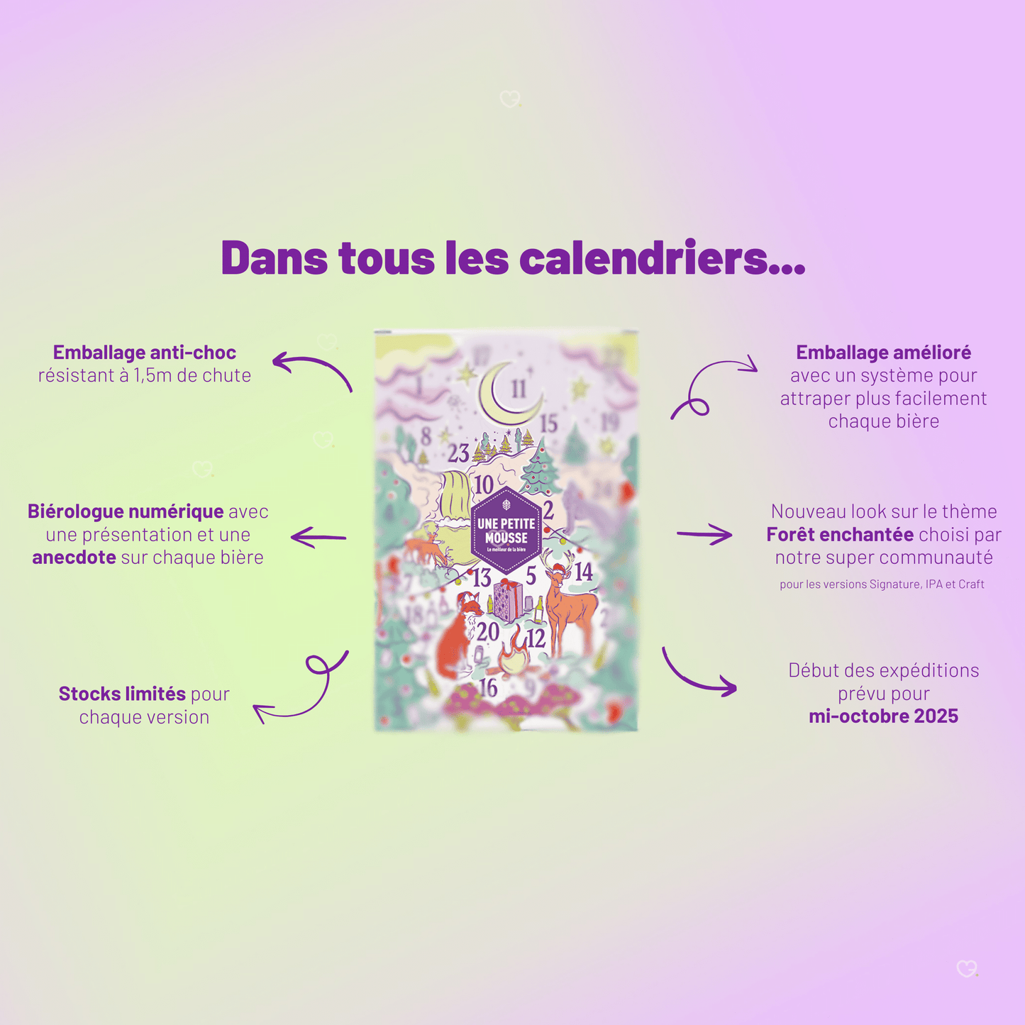 Calendrier de l'avent Une Petite Mousse