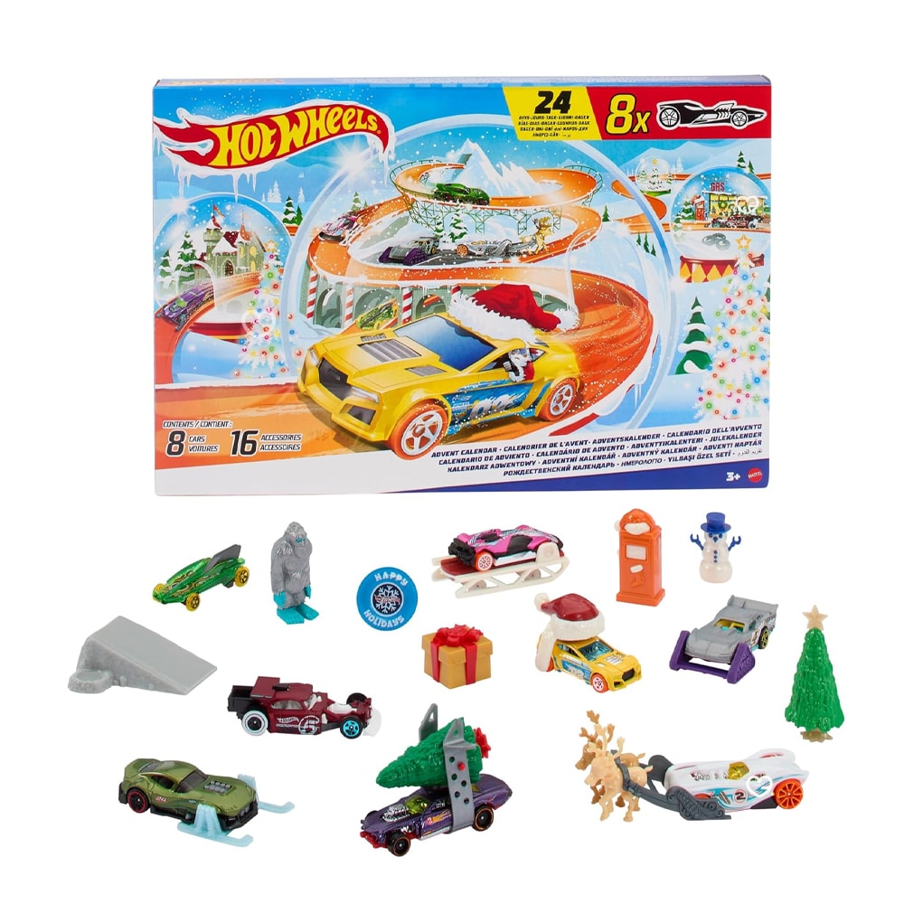 Calendrier de l'avent Hot Wheels