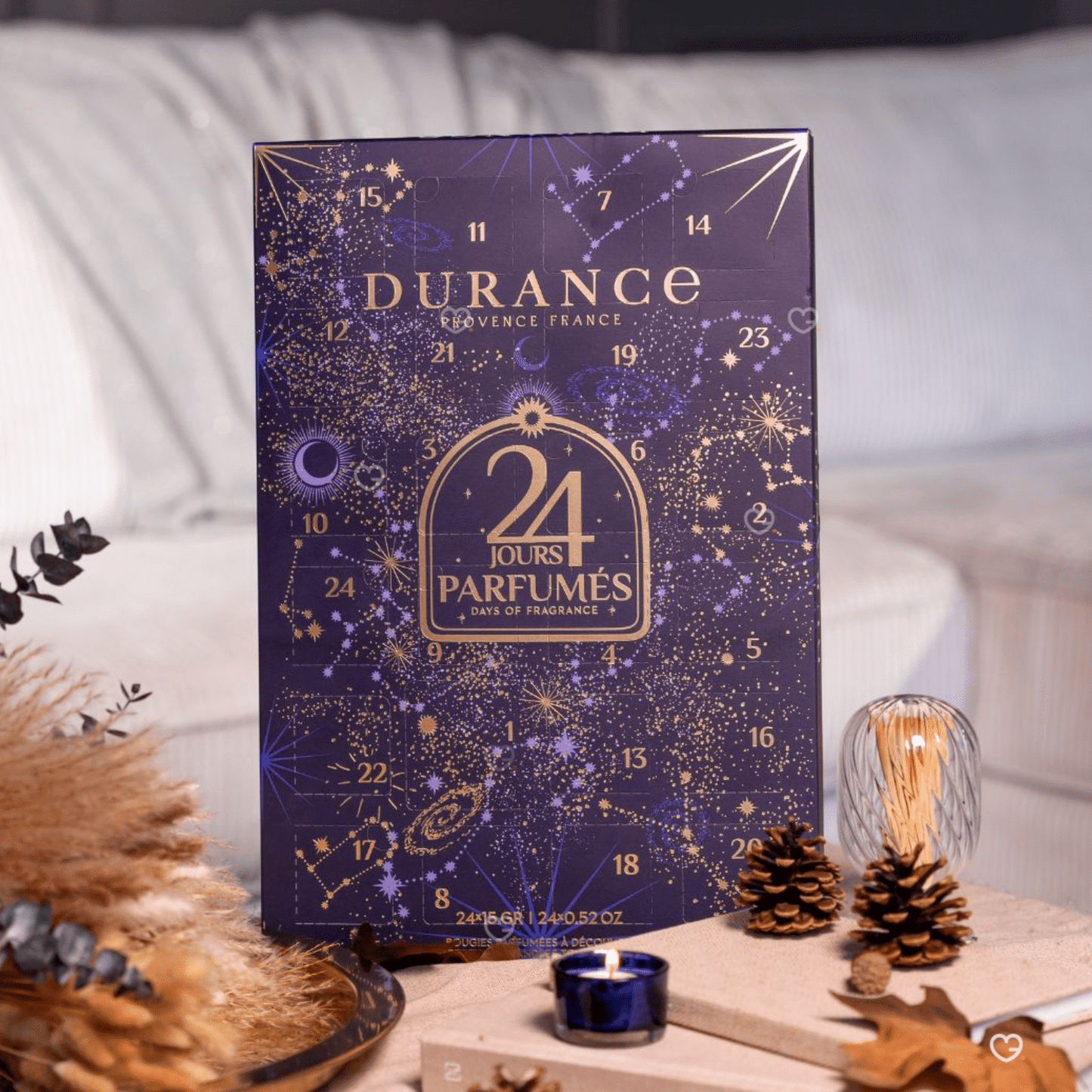 Calendrier de l'avent Durance Bougies