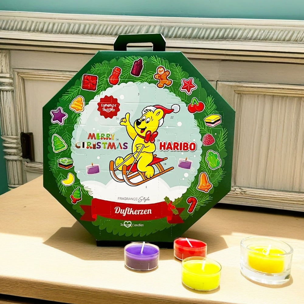 Calendrier de l'avent Haribo Bougie