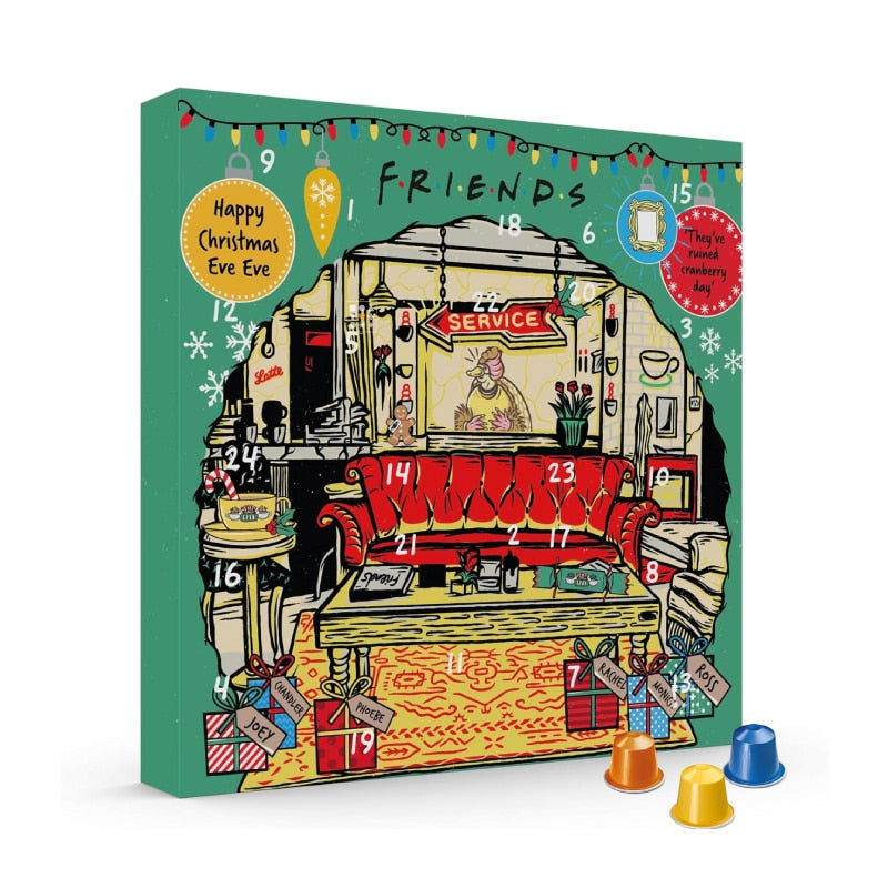 Calendrier de l'avent Capsule Nespresso Friends