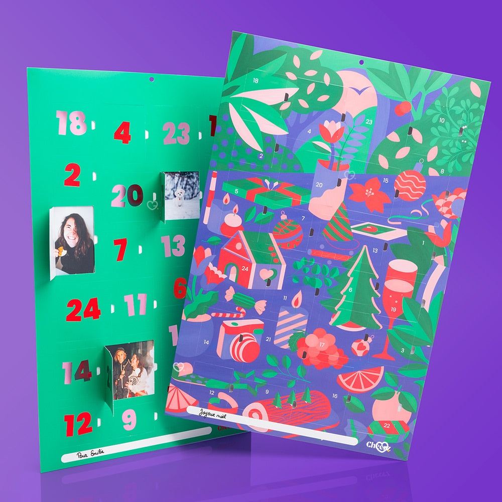 Calendrier de l'avent Cheerz – Poster