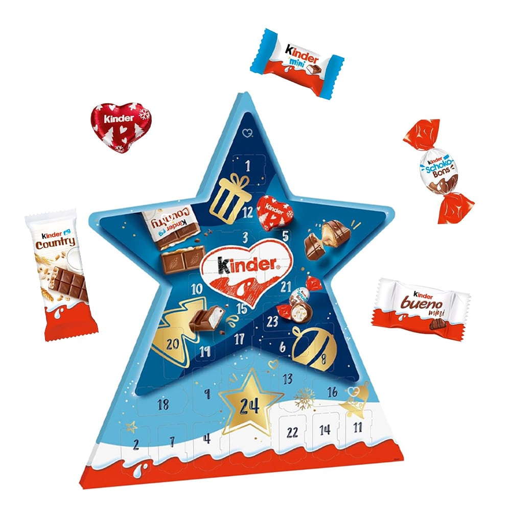 Calendrier de l'avent KINDER Étoile