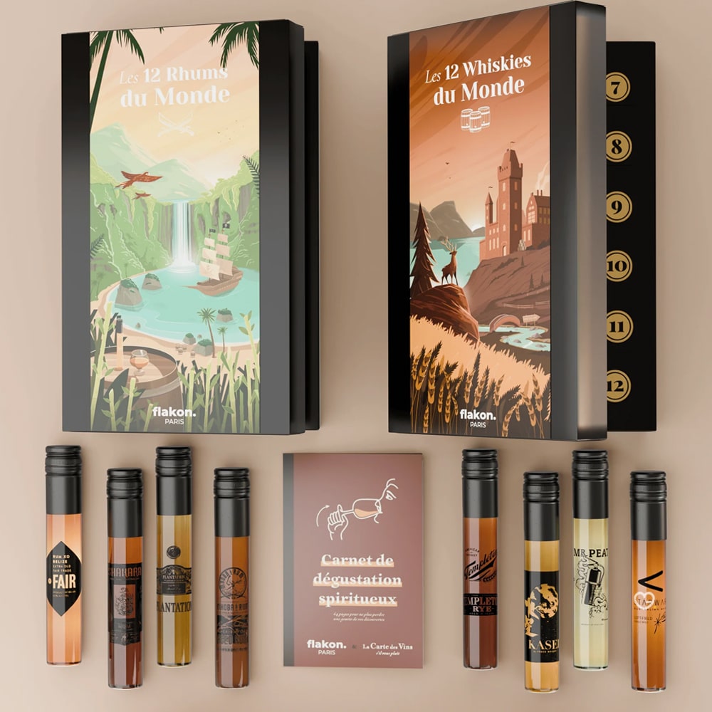 Calendrier de l'avent Flakon Spiritueux