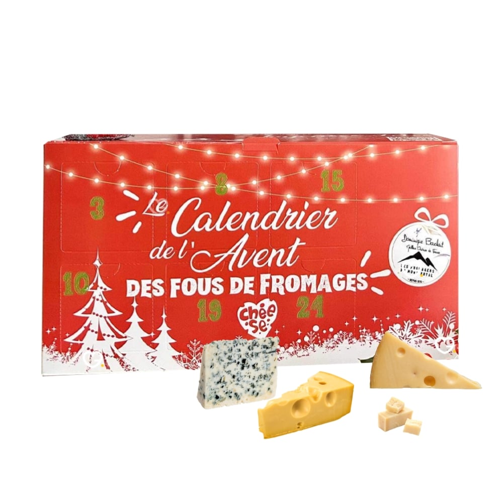 Calendrier de l'avent Fromage Dominique Bouchait