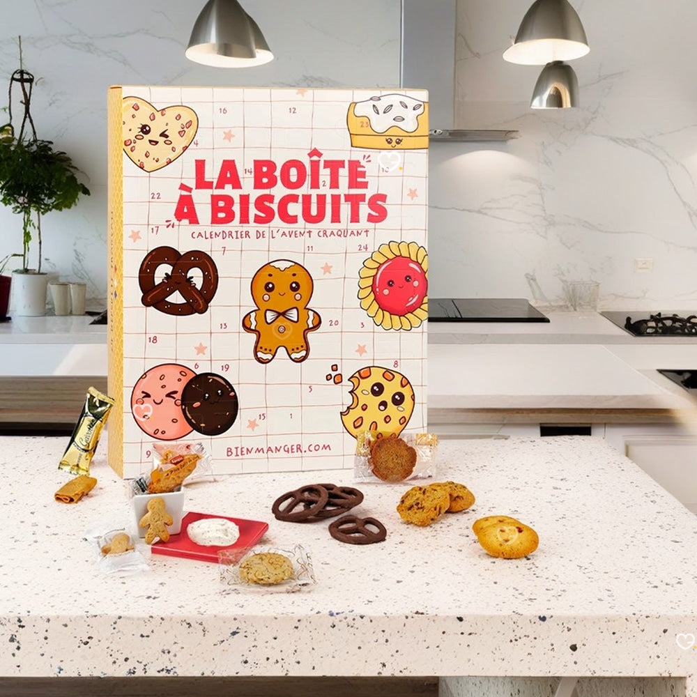 Calendrier de l'avent Biscuits Français