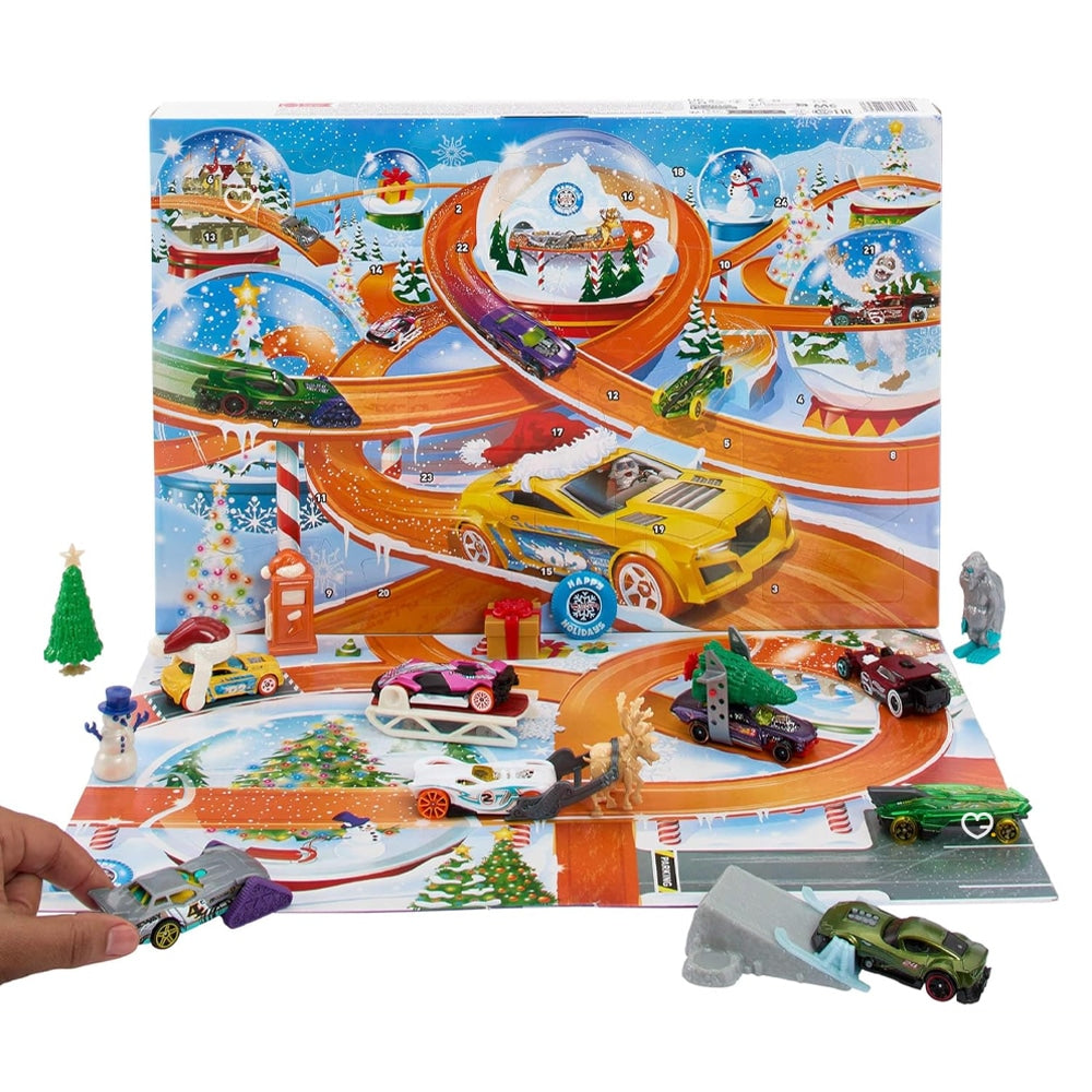 Calendrier de l'avent Hot Wheels
