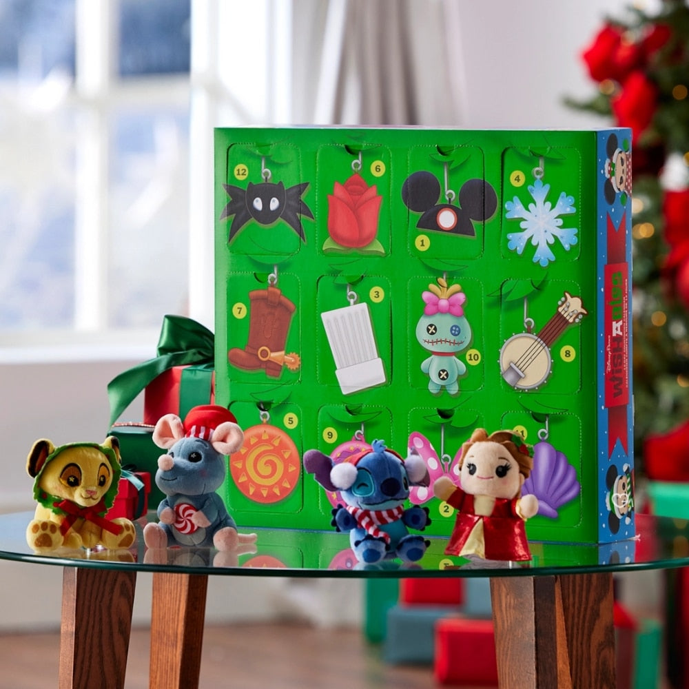 Calendrier de l'avent Disney Peluches Parks Wishables