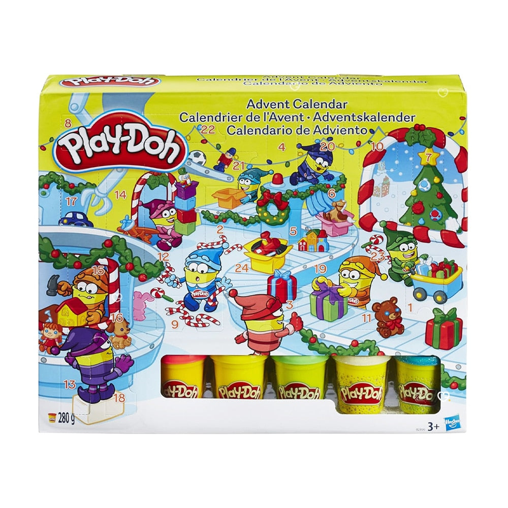 Calendrier de l'avent Play Doh