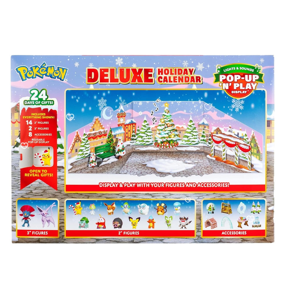 Calendrier de l'avent Pokemon Happy Holidays Deluxe