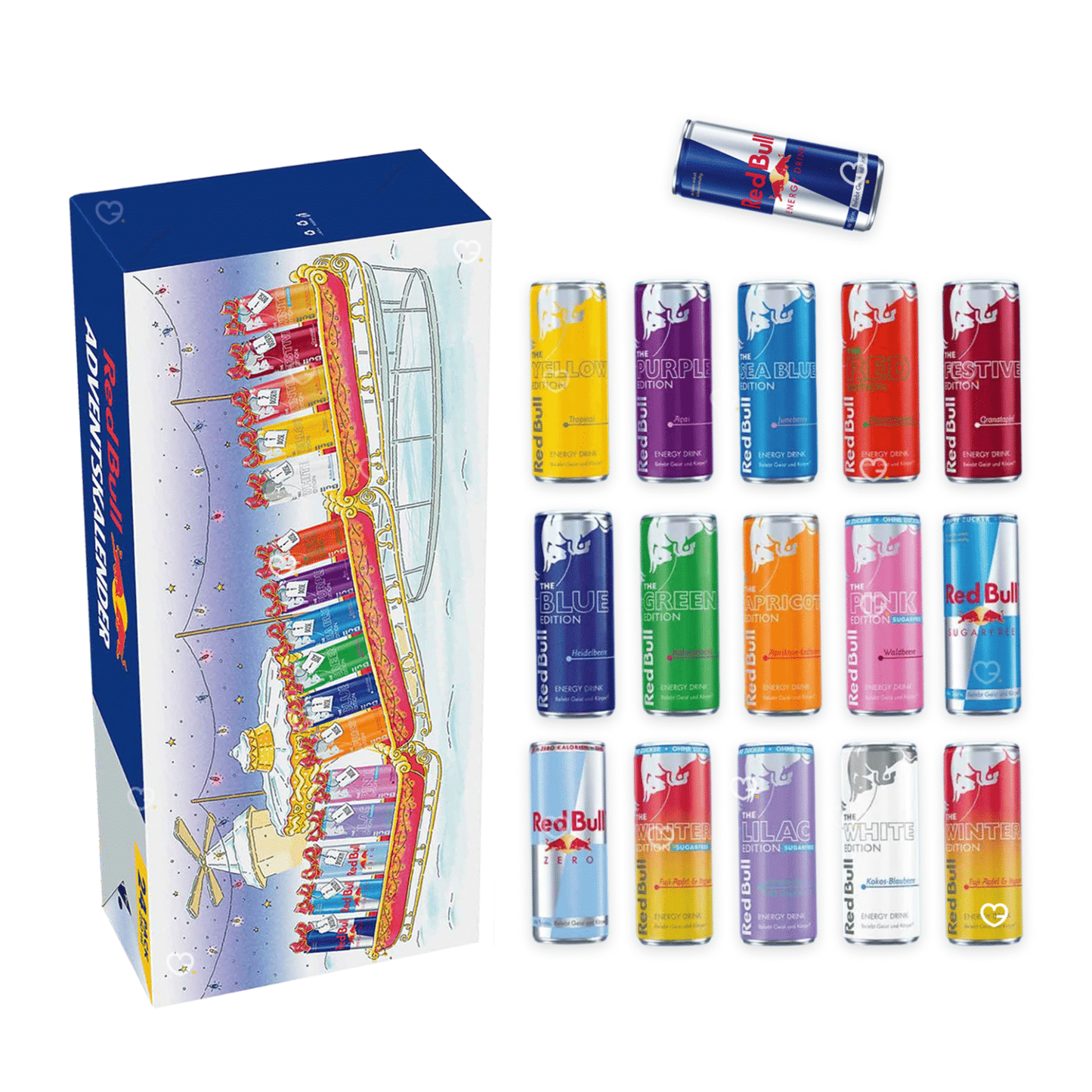 Calendrier de l'avent Red Bull