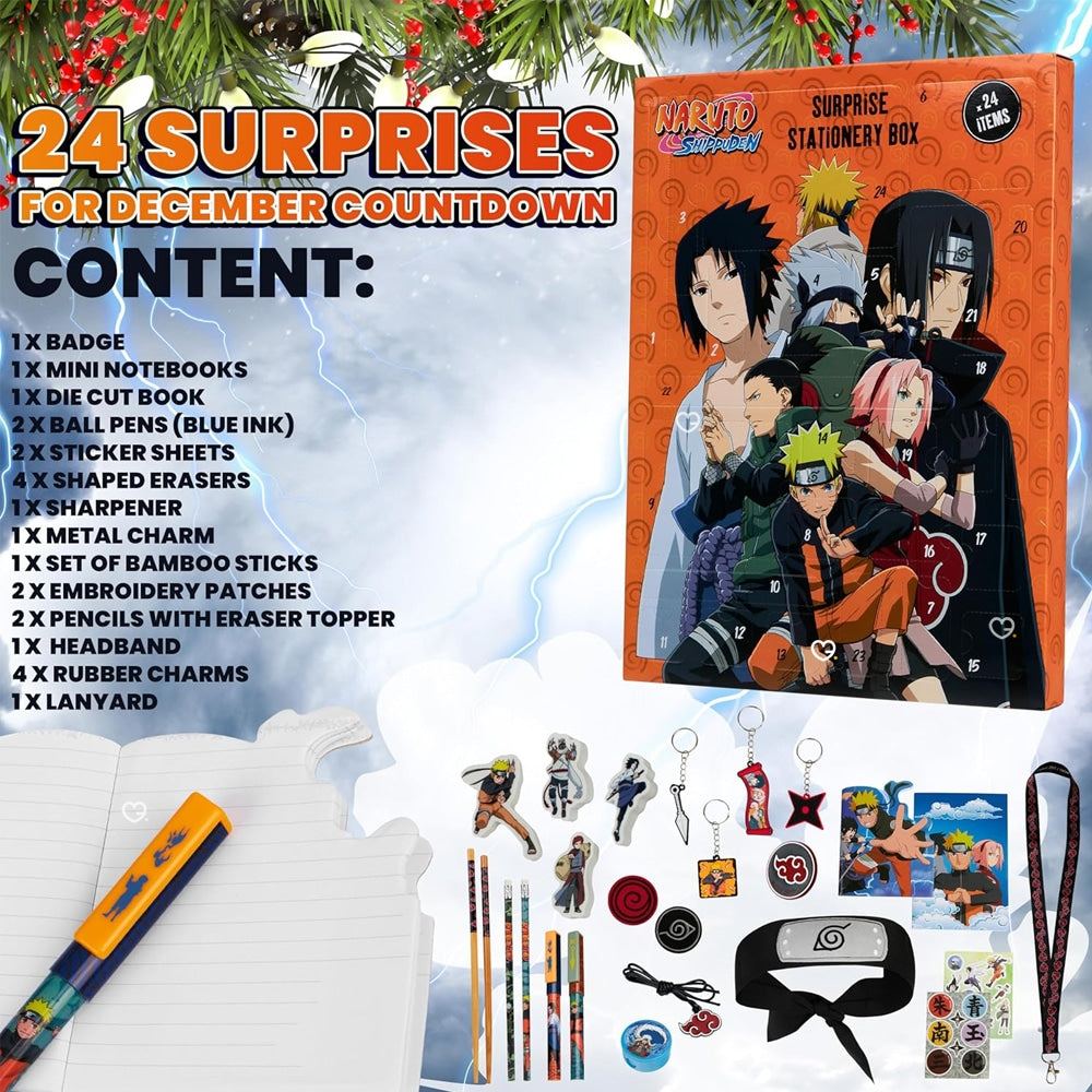 Calendrier de l'avent Naruto