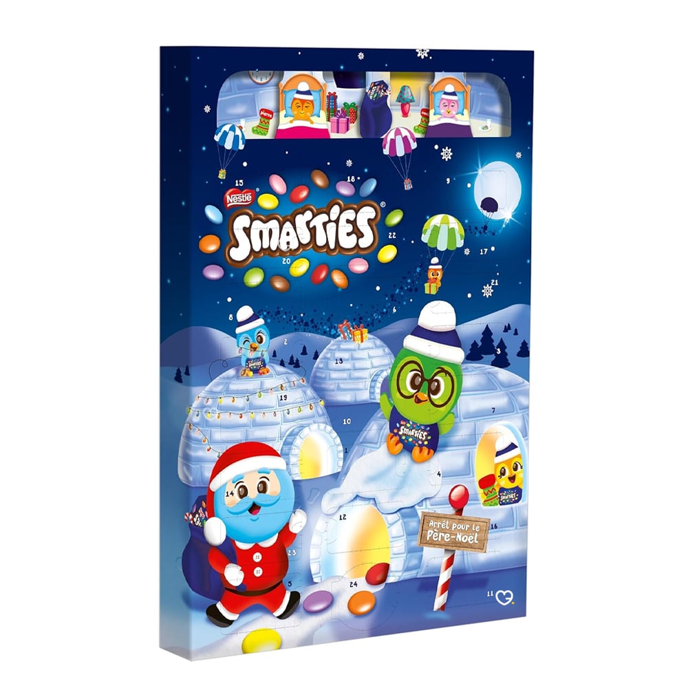 Calendrier de l'avent Smarties