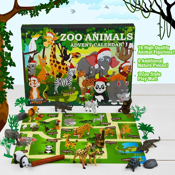 Calendrier de l'avent Animaux du Zoo