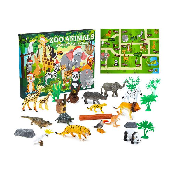 Calendrier de l'avent Animaux du Zoo